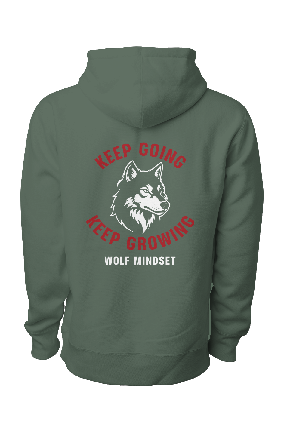 KGKG Wolf Hoodie - Wolf Mindset