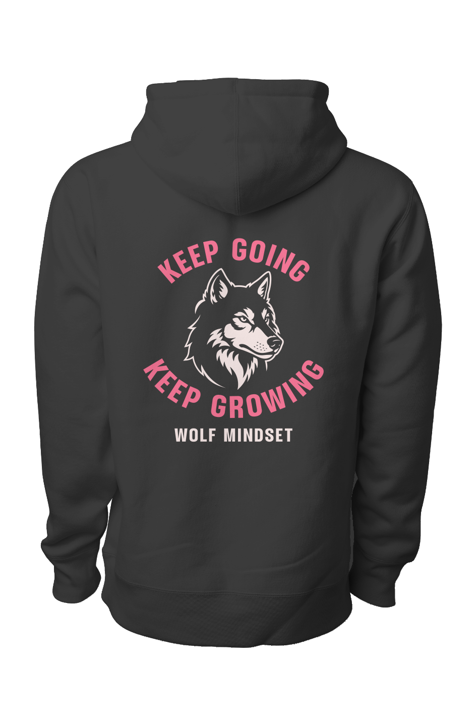 KGKG Wolf Hoodie - Wolf Mindset