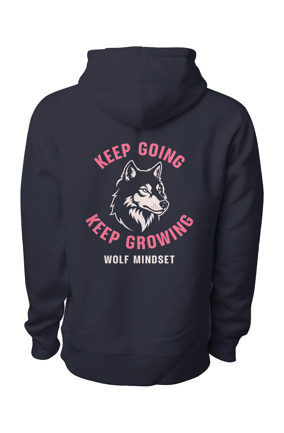 KGKG Wolf Hoodie - Wolf Mindset
