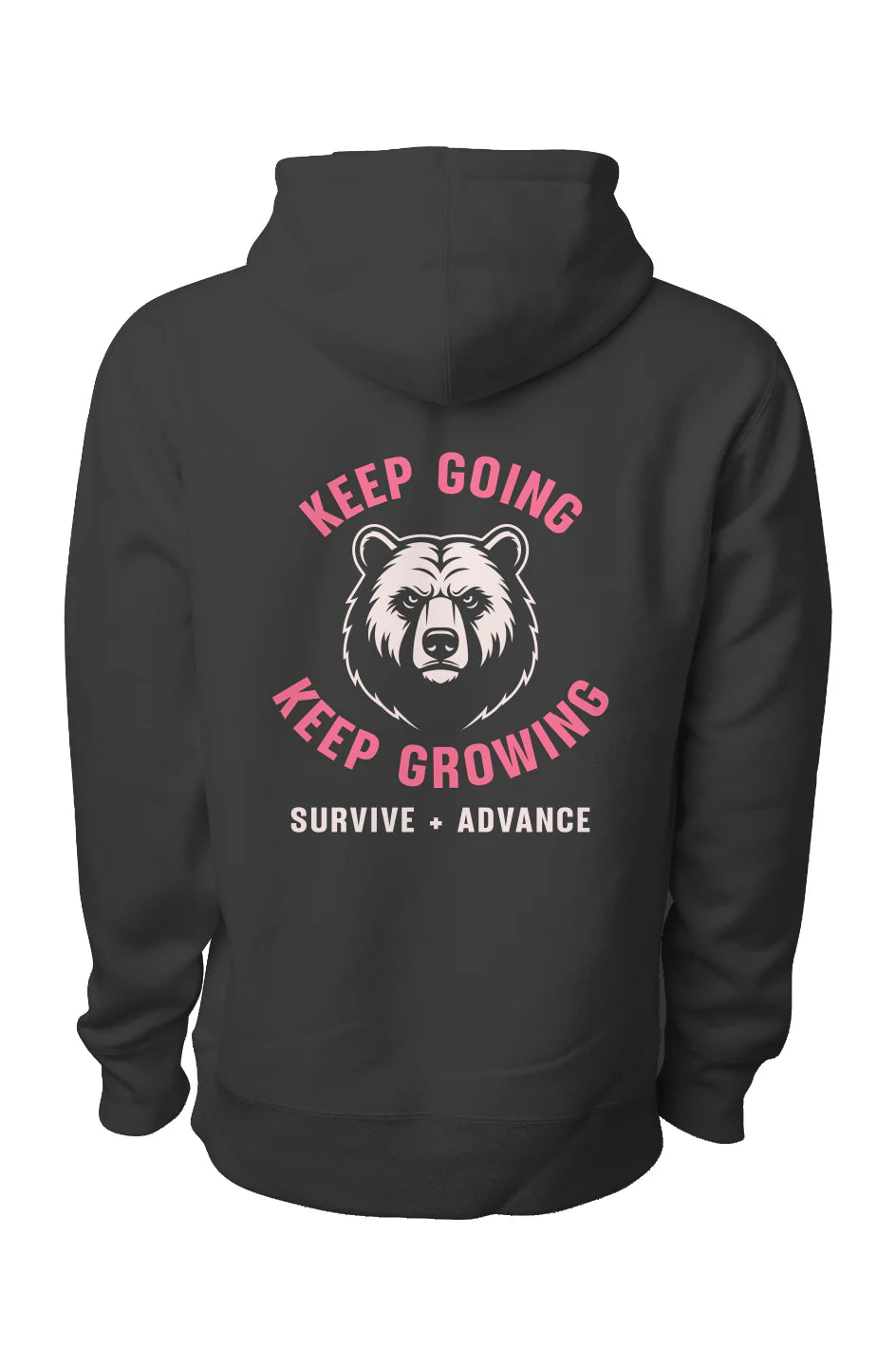 KGKG Women's Bear Hoodie - Survive + Advance