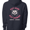 KGKG Bear Hoodie - Survive + Advance