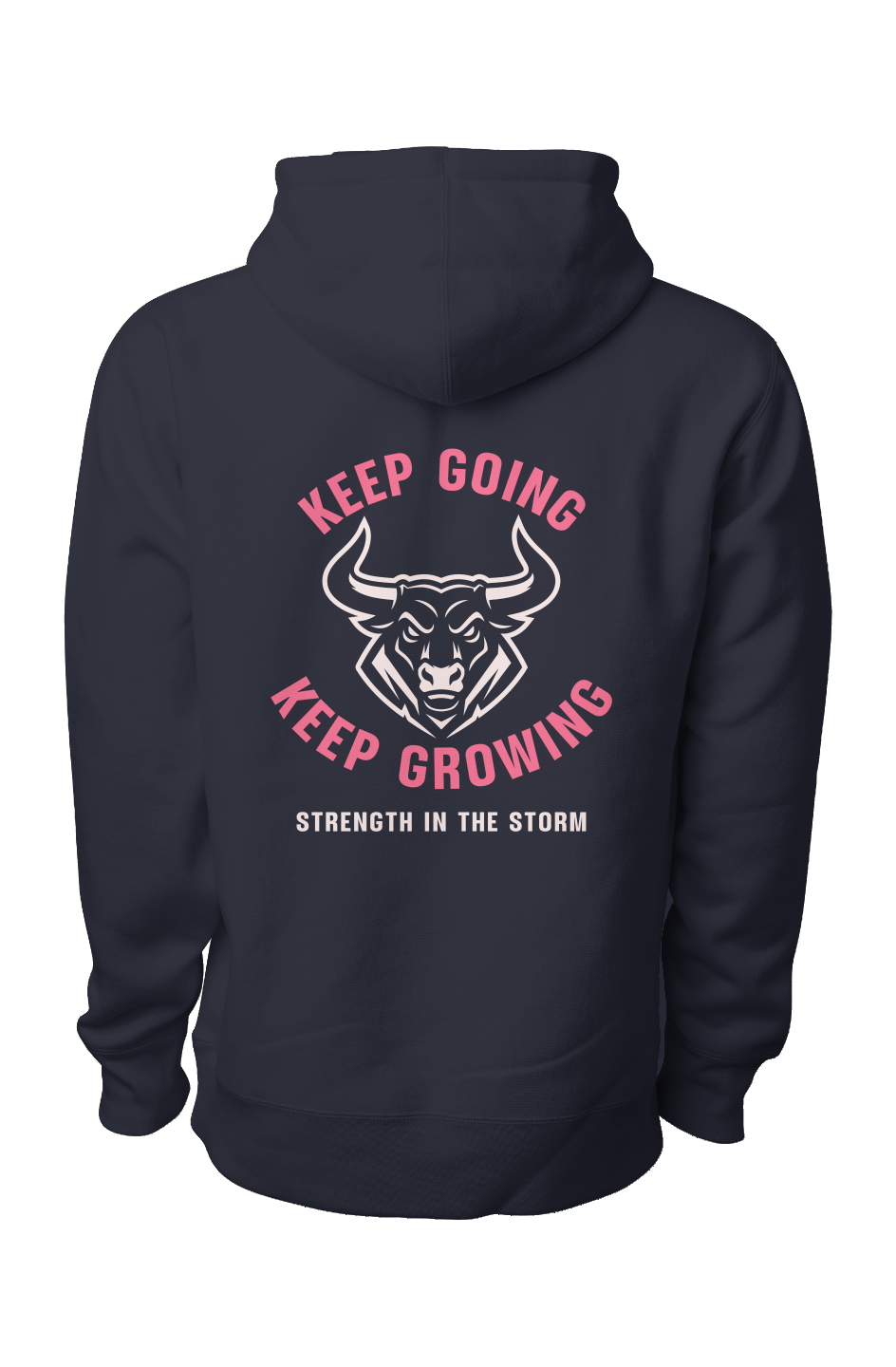 KGKG Bull Hoodie - Strength in the Storm