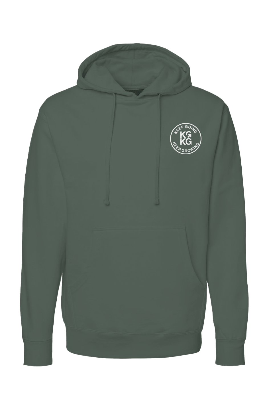KGKG Signature Circle Embroidery Hoodie - Midweight Classic (Vol.1)