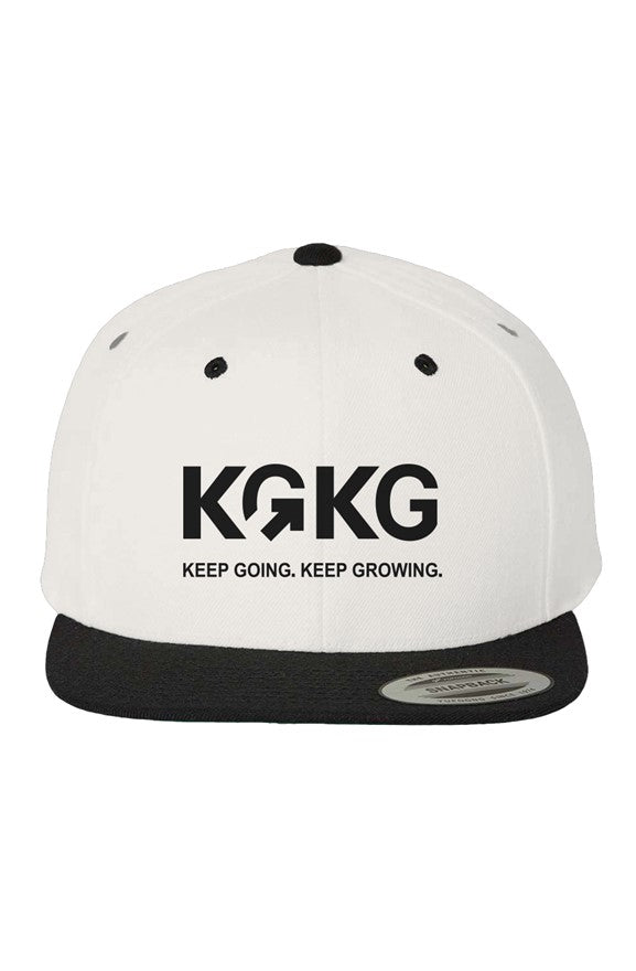 KGKG Two-Tone Signature Snapback - Signature Motto