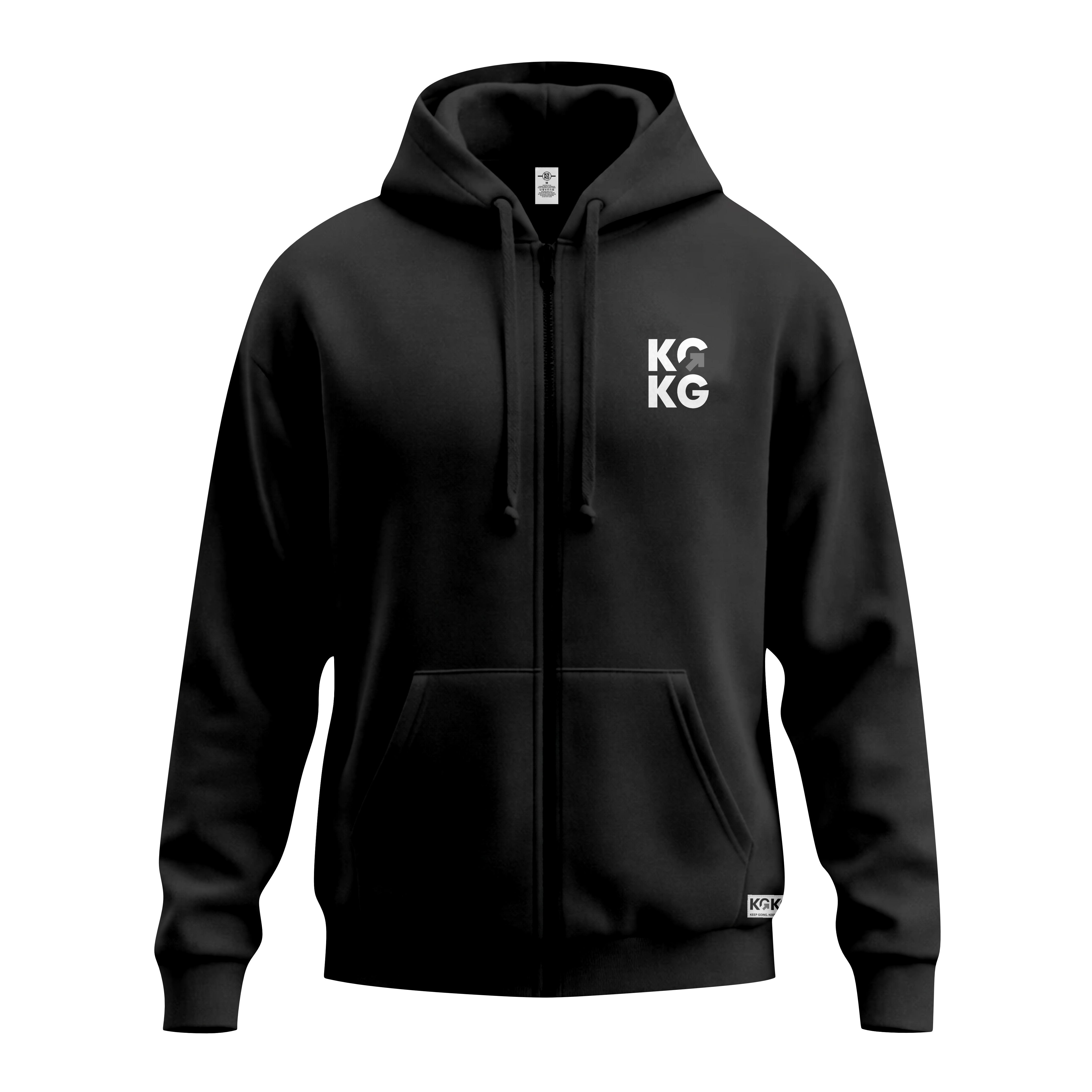 KGKG Core Zip Hoodie - Stack Logo