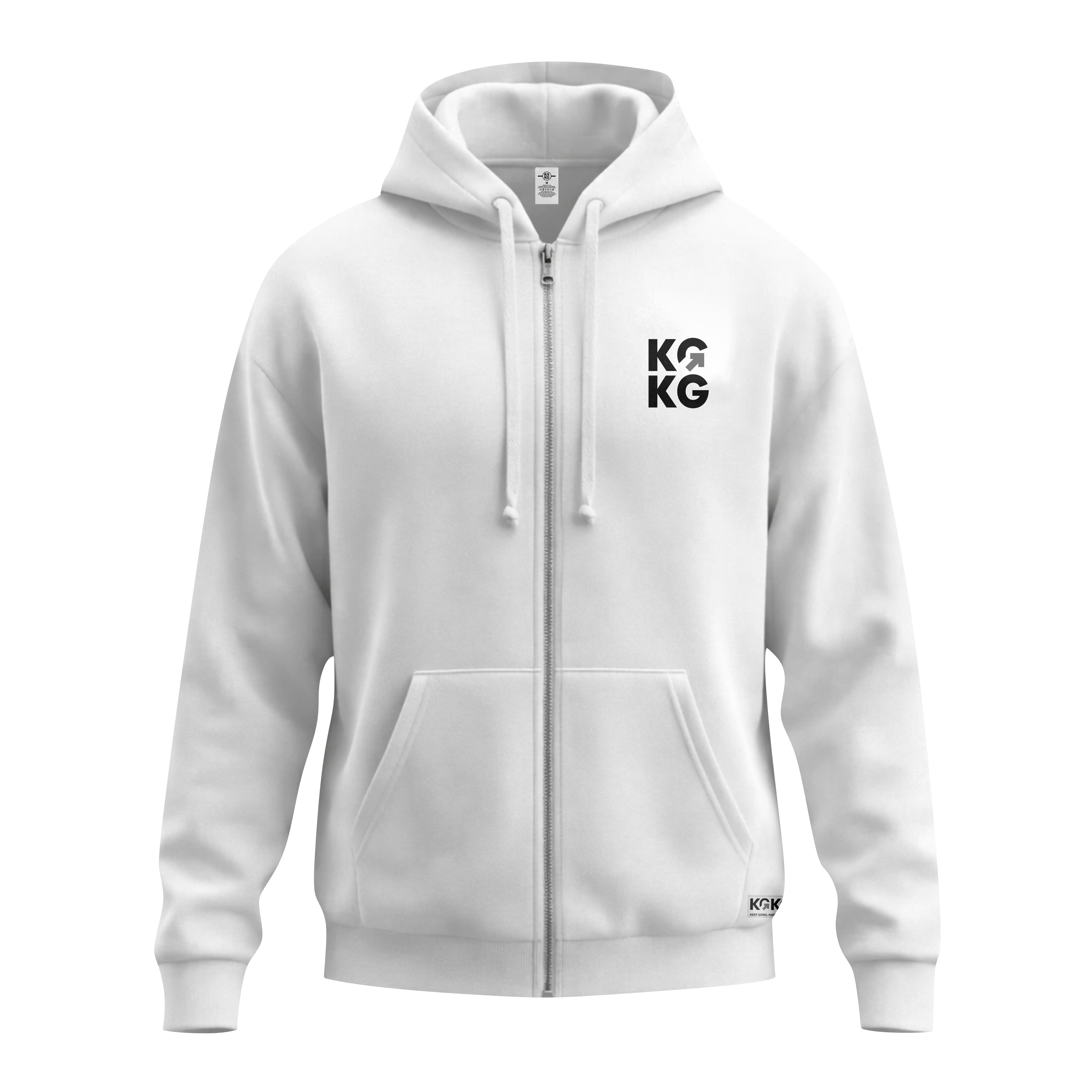 KGKG Core Zip Hoodie - Stack Logo